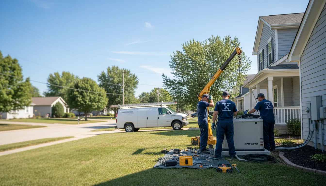 Generator Installation in Dorrance, KS near me